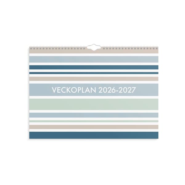 Väggkalender Veckoplan 26/27