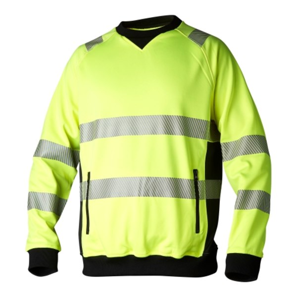 132 Sweatshirt Fluorescent yellow/black Unisex