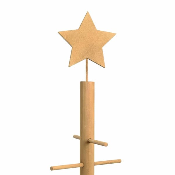 Träjulgran Brun 125 cm Bambu