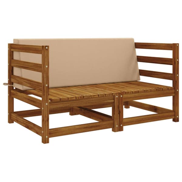 Ryggkudde SOEST 100% Polyester Sand 120 x 20 x 40 cm