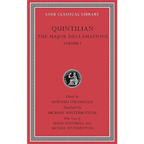 The Major Declamations, Volume I (inbunden, eng)