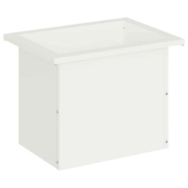 Odlingslåda med LED Vit 30 x 40 x 30 cm Stål