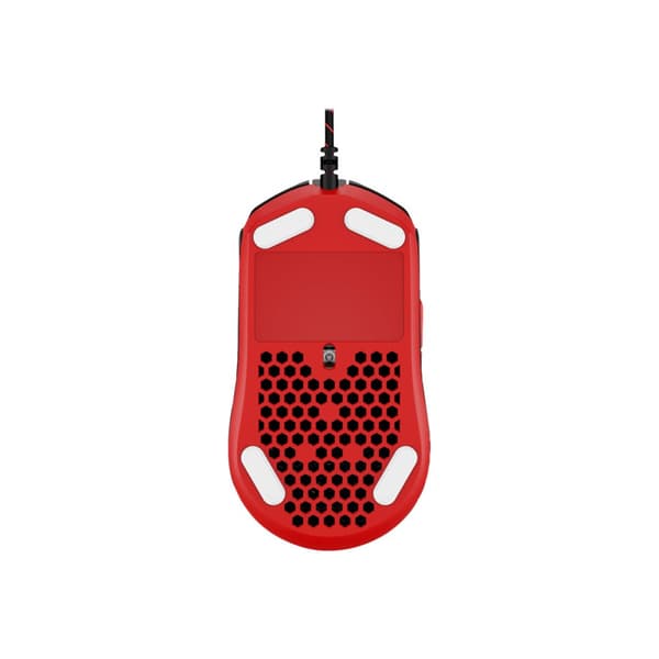 HyperX Pulsefire Haste - mus - USB 2.0 - svart / röd