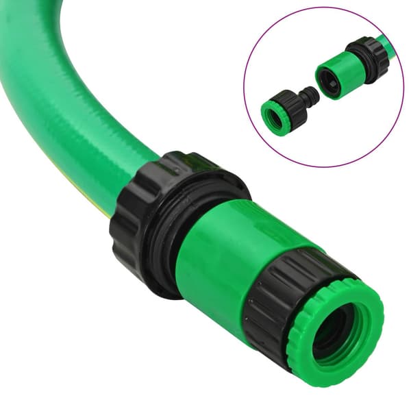 Trädgårdsslang 5-lagers Grön och Gul 1 / 2'' 10 m PVC