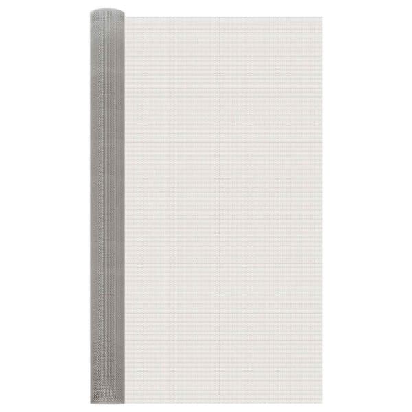 Nätduk 120 x 200 cm 6 Mesh Rostfritt stål 201 Silver