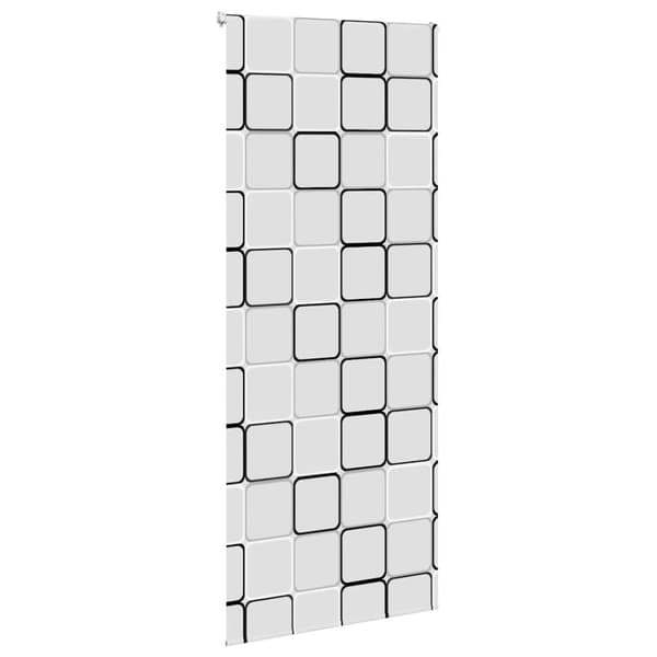 Rullgardin för dusch 90x240 cm tyg bredd 86 cm