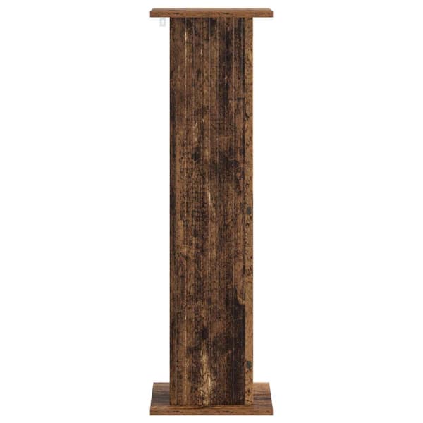 Växtställ 2 pcs Gammalt trä 30,5 x 30 x 100,5 cm