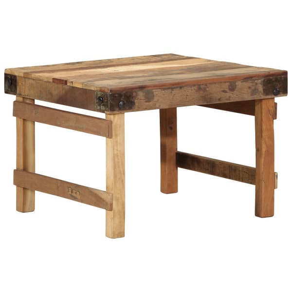 Kaffeebord Brun 60 x 55 x 40 cm Solid återvunnen trä