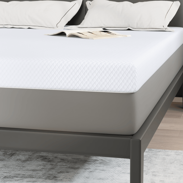 Memory foam madrass toppers 160 x 200 cm Thick Mjuk Vit