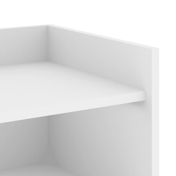 Skänk vit 45x35x75 cm konstruerat trä