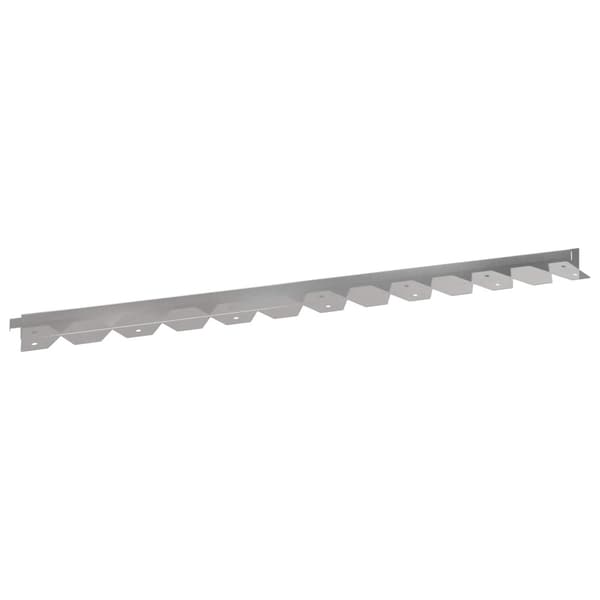 Kant för gräsmatta 30 pcs 102 x 4 x 4 cm Stål Silver