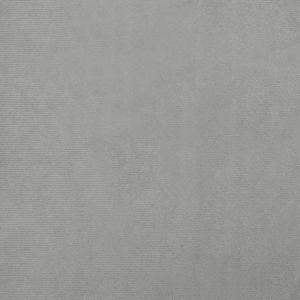 Hundbädd ljusgrå 70x40x24 cm sammet