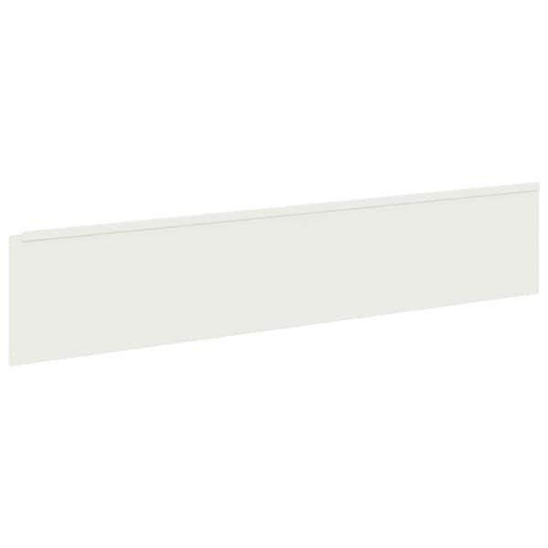 Kant för gräsmatta 20 st 100 x 22 cm Stål Vit