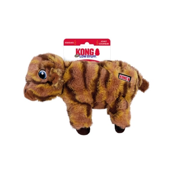 Hundleksak Low Stuff Stripes Cow Md KONG 28x7x17 cm