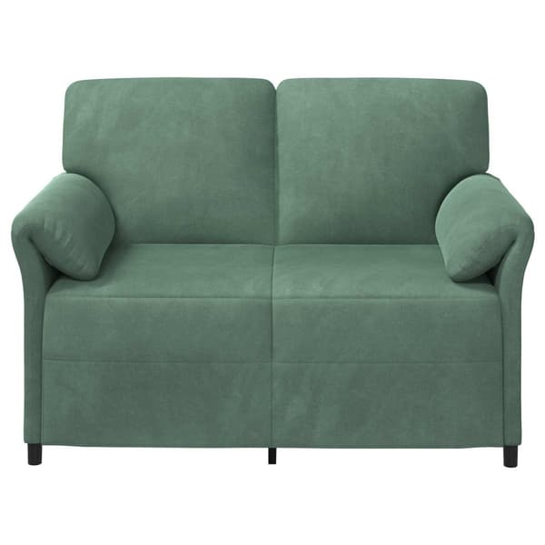 2-sits soffa Havgrön 138 x 83 x 95 cm Sammet