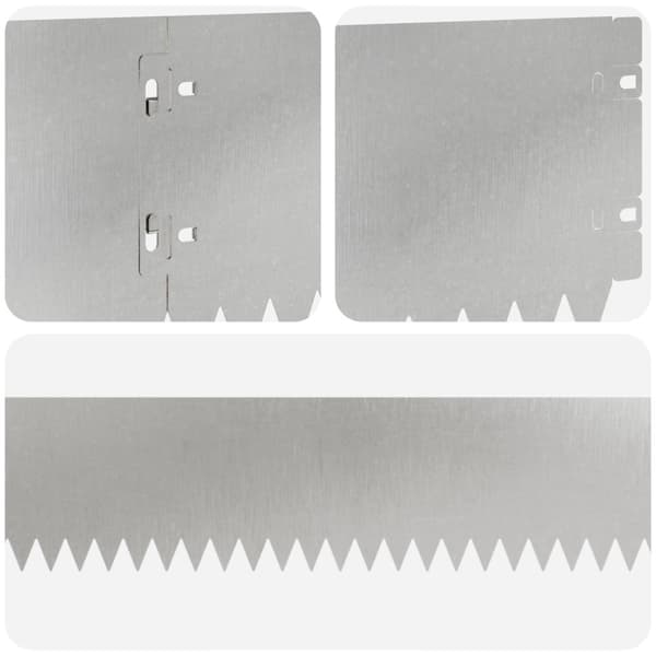 Kant för gräsmatta 20 pcs 103 x 15 cm Stål Silver