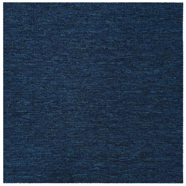 Mattan platta Blå 50 x 50 cm 36 pcs PP och Bitumen