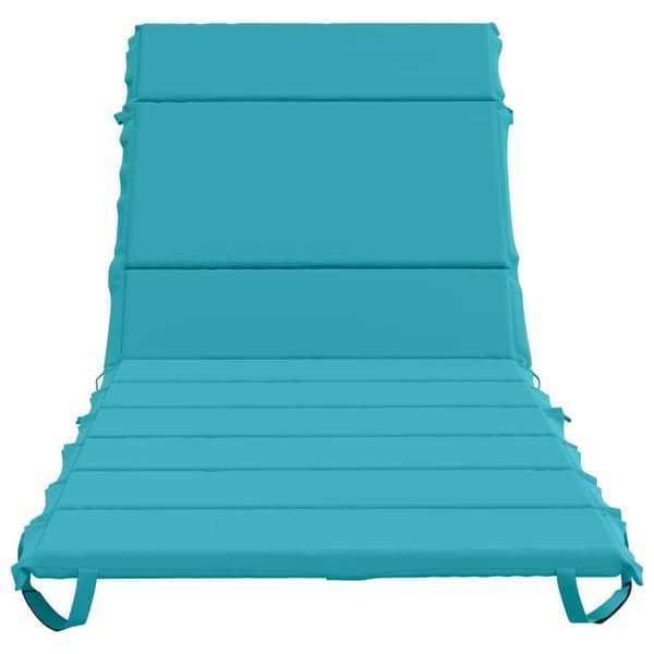 Solstol Kudde GEMERT 100% Polyester Turkos 200 x 70 x 3 cm
