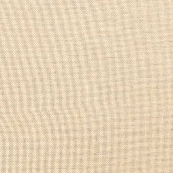 Fotpall gräddvit 70x55x41 cm tyg