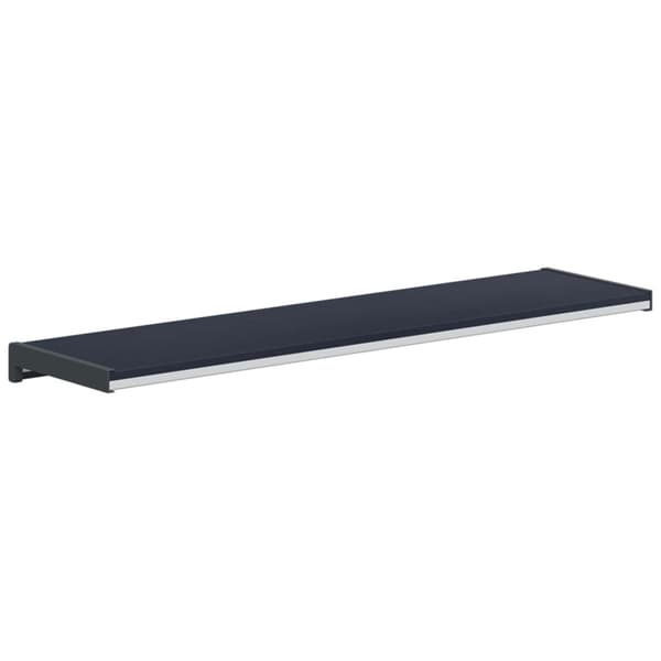 Fönsterbräda Anthracit med träådring 100 x 25 x 4,5 cm PVC