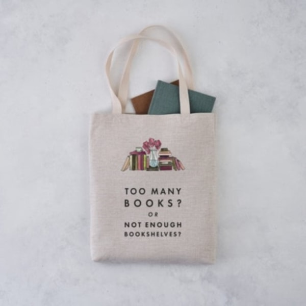 Tote Bag - Too Many Books (häftad, eng)