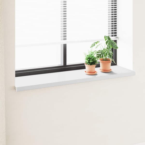Fönsterbräda Vit 120 x 45 x 4,5 cm PVC