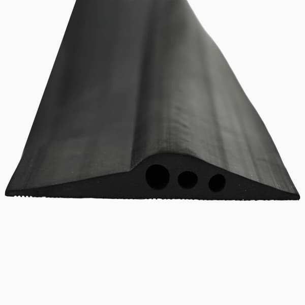 Garagegolvförsegling Svart 112 x 20 mm 3 m EPDM-gummi