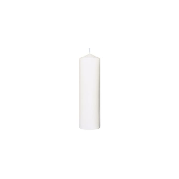 Blockljus DUNI 220x70mm vit