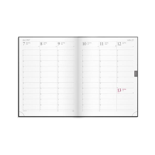 Veckojournal 2027 refill