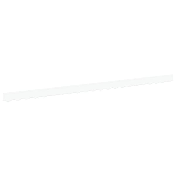 Markiskappa Ersättning Vit 480 x 20 cm Polyester