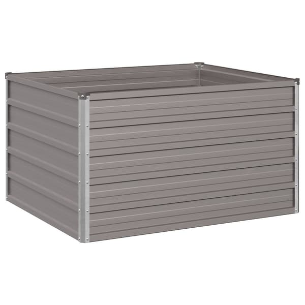 Höjd Trädgårdsbädd Rostig 100 x 80 x 55 cm corton