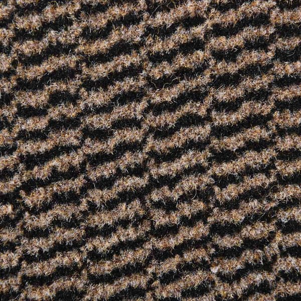 Dörrmatta brun 80x120 cm