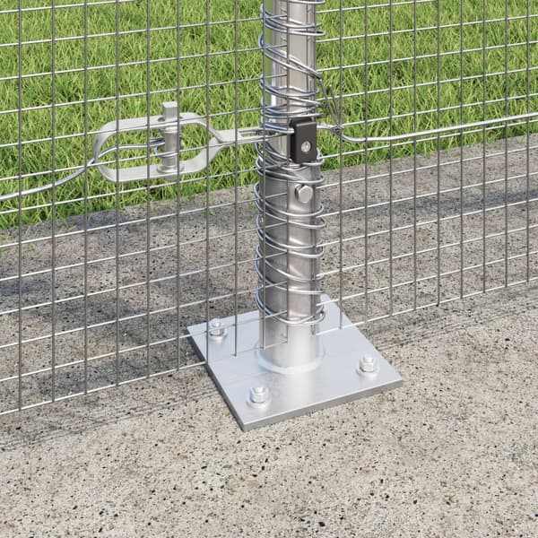 Stängselstolpe Silver