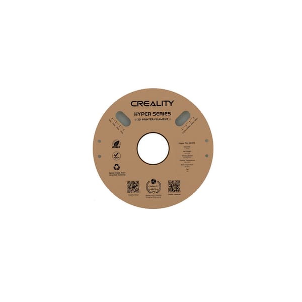 Creality 3D 3301010335 Material för 3D-utskrifter Polylaktidsyra (PLA) Vit 1 kg