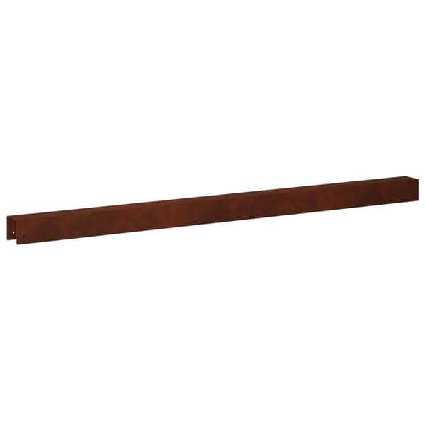 Topprofil för rabattkant 10 st 100 x 5 x 5 cm