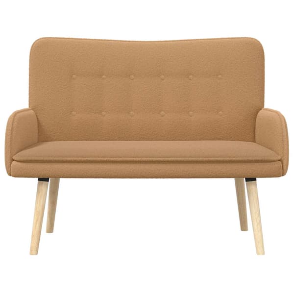 2-sits soffa Beige 115 x 61 x 87 cm Bouclé