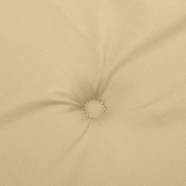 Bänkdyna 2 st melerad beige 150x50x7 cm tyg