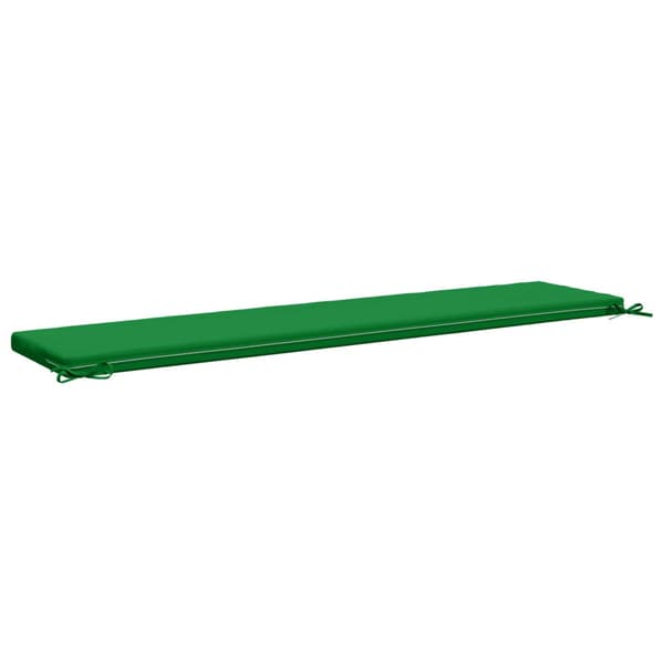 Bänk kudde SOEST 100% Polyester Grön 200 x 40 x 5 cm
