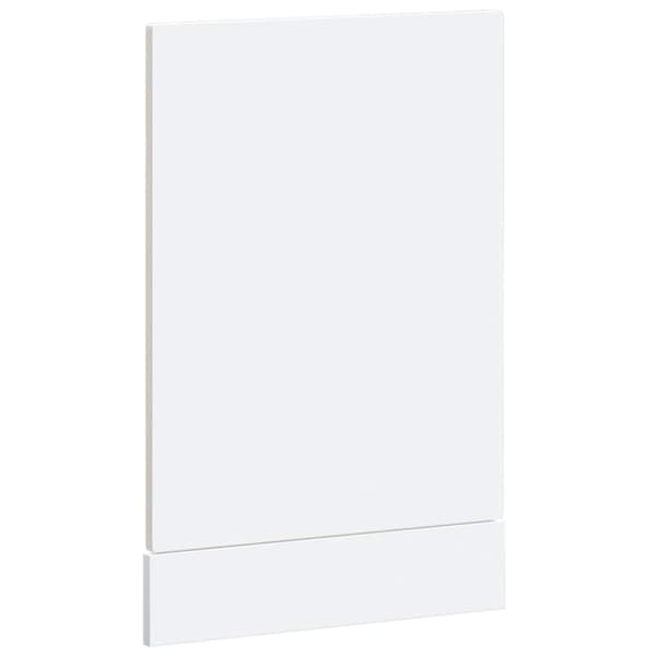 Diskmaskinspanel Porto högglans vit 45x1,5x57cm konstruerat trä