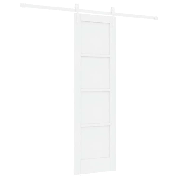 Skjutdörr ORKDAL 61 x 198,5 cm Konstruerat trä Vit