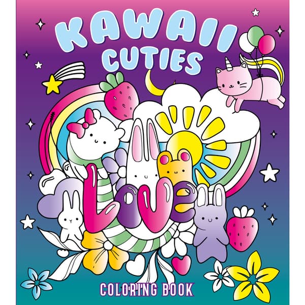Kawai Cuties Coloring Book (häftad, eng)