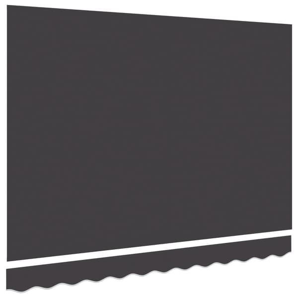 Markisväv Antracit 280 x 195 cm Polyester