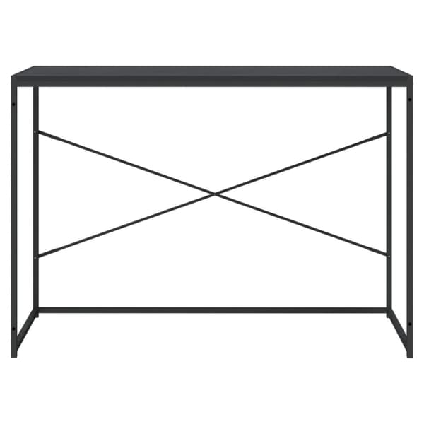 Datorbord svart 110x60x70 cm spånskiva