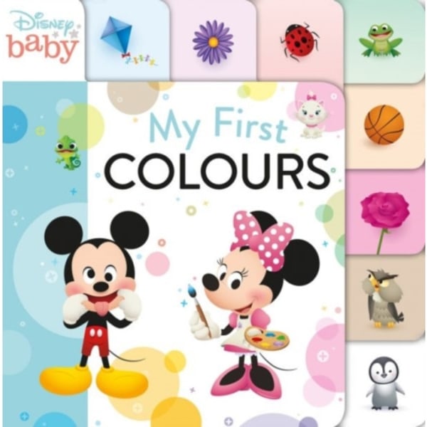 Disney Baby: My First Colours (inbunden, eng)