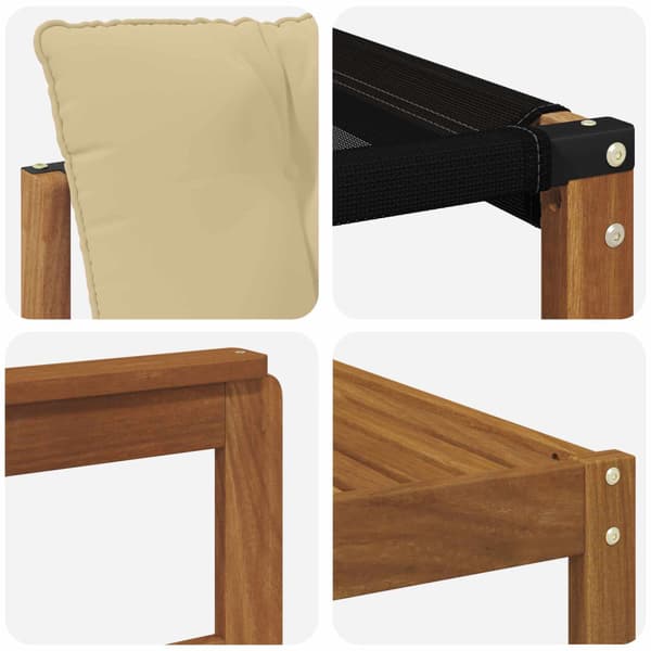 Utomhussoffset 9 st Naturlig och Beige