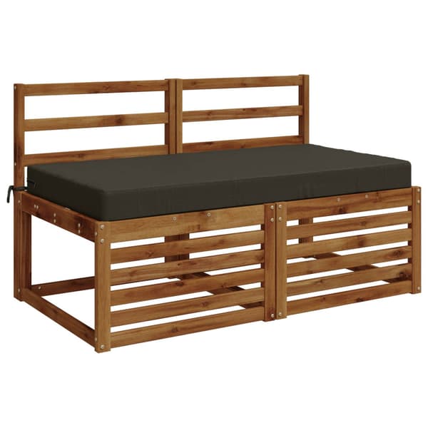 Sittkudde SOEST 100% Polyester Antracit 120 x 80 x 10 cm