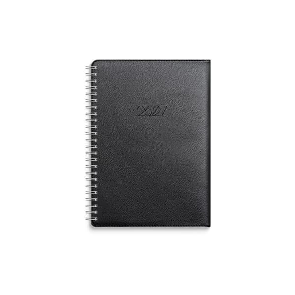 Kalender Study Twist A5 svart 26/27