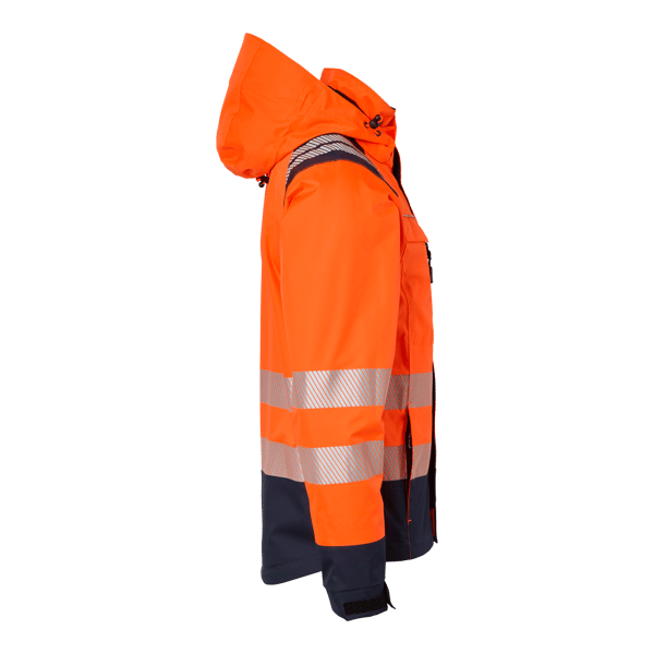 130 Jacket Fluorescent orange/navy Unisex