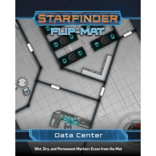 Starfinder Flip-Mat: Data Center (häftad, eng)