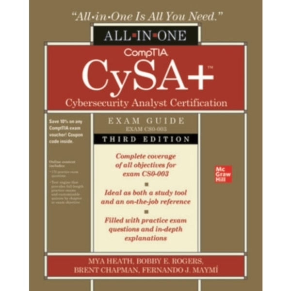 CompTIA CySA+ Cybersecurity Analyst Certification All-in-One Exam Guide, Third Edition (Exam CS0-003) (häftad, eng)